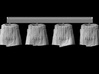 1/25 scale Roman Legionary tunics (4) 3d printed 