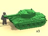 6mm WW2 tank (3) 3d printed 