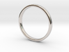 Simple wedding ring 2x1.1mm 3d printed 