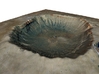 Meteor Crater Map, Arizona: 8 Inch 3d printed 