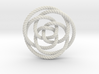 Rose knot 3/5 (Rope with detail) 3d printed 