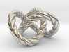 Trefoil knot (Rope) 3d printed 