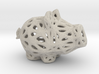 Sandstone Voronoi Lucky Pig by Xenyo 3d printed Sandstone Voronoi Lucky Pig by Xenyo