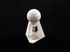Laboratory token 3d printed White polished