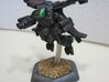 Mecha- Crusher LAM AirMech (1/285th) 3d printed Painted by Devin Ramsey (Sumaire) in 'Dreadnought BattleCorps' colors for use in Battletech tabletop wargaming