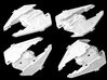 Sith Fury Interceptor (Wings Closed) 1/270 3d printed 