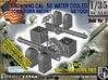 1-35 cal 50 M2 Water Cooled set001 3d printed 