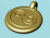 ying yang pendant 3d printed 