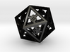 D20 Epoxy Dice extra large edition 3d printed 