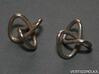 Classic Trefoil Knot 30mm 3d printed Classic Trefoil Knot 30mm stainless steel