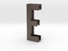 Choker Slide Letters (4cm) - Letter E 3d printed 