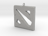 DOTA 2 Polygonal Logo Pendant Keychain Necklace 3d printed 
