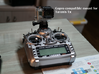 GoPro type compatible mount for Taranis X9D Transm 3d printed 