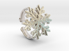 Snowflake Ring 1 d=16.5mm Adjustable h35d165a 3d printed 