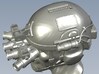 1/15 scale SOCOM operator B helmet & heads x 3 3d printed 