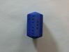 Cycle D11 Die 3d printed A roll of 9.  Printed in White Detail & dyed blue.