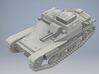 1/87th (H0) scale 35M Ansaldo with cupola 3d printed 