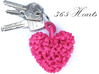 365 Hearts Key Ring 3d printed 