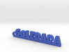 SOLEDADA_keychain_Lucky 3d printed 