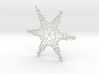 Sophia snowflake ornament 3d printed 