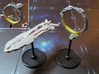 Space portals (2-4-6 pcs) - Fleet Commander 3d printed Hand-painted White plastic