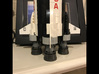 Saturn V Fins designed for LEGO  3d printed 