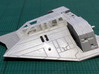 Snow speeder, Closed Canopy and Flaps, 1:144 3d printed Superdetail your kit! Speeder not included. Frosted Extreme Detail shown.
