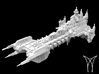 Intrepid class Space Barge 3d printed 