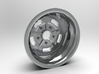 1:8 Rear Halibrand Style Salt Flat Wheel 3d printed 
