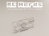 RCN064 Radio back panel for Toyota 4Runner 91 3d printed 