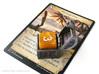 Double MTG Treasure Chest Token (16 mm dice chest) 3d printed An example of a painted chest (single d6 model)