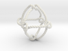 Octahedral knot (Rope) 3d printed 