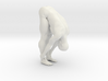 Male yoga pose 016 3d printed 