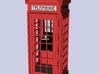 K2 Telephone Box OO (1:76) scale 3d printed Quick render