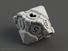 Spindown Companion Cube D10 - Portal Dice 3d printed 