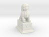 1/24 Chinese Stone Lion Gate Keeper (L) 3d printed 