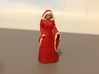 Mrs. Claus Standing 3d printed Hand-painted