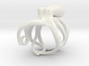 Octopus Ring 16mm 3d printed 