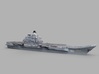 1/1800 RFS Admiral_Kuznetso 3d printed Computer software render.The actual model is not full color. 
