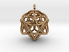 Flower of Life Fire Pendant 3d printed 