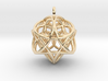 Flower of Life Fire Pendant 3d printed 