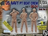 1/35 USN PT Crew Set06-04 3d printed 