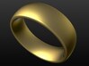 Wedding ring for female 17mm 3d printed 