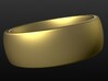 Wedding ring for female 17mm 3d printed 