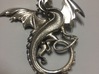 Whitby wyrm dragon pendant 3d printed the-whitby-wyrm dragon