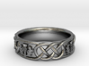 Scottish Thistle Ring 3d printed 