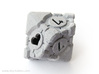 Companion Cube D10 - Portal Dice 3d printed 
