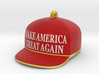 Trump Make America Great Again Red Hat Ornament 17 3d printed 