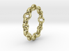 Signature Chain Ring 3d printed 