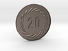 20 Coin 3d printed 